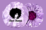 Acrea’s Purple “She’s Chosen” Bonnet(ADJUSTABLE)